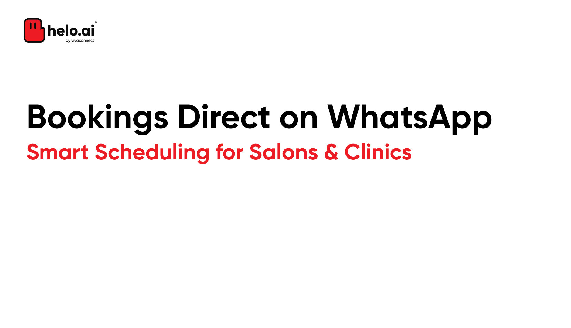 Bookings Direct on WhatsApp